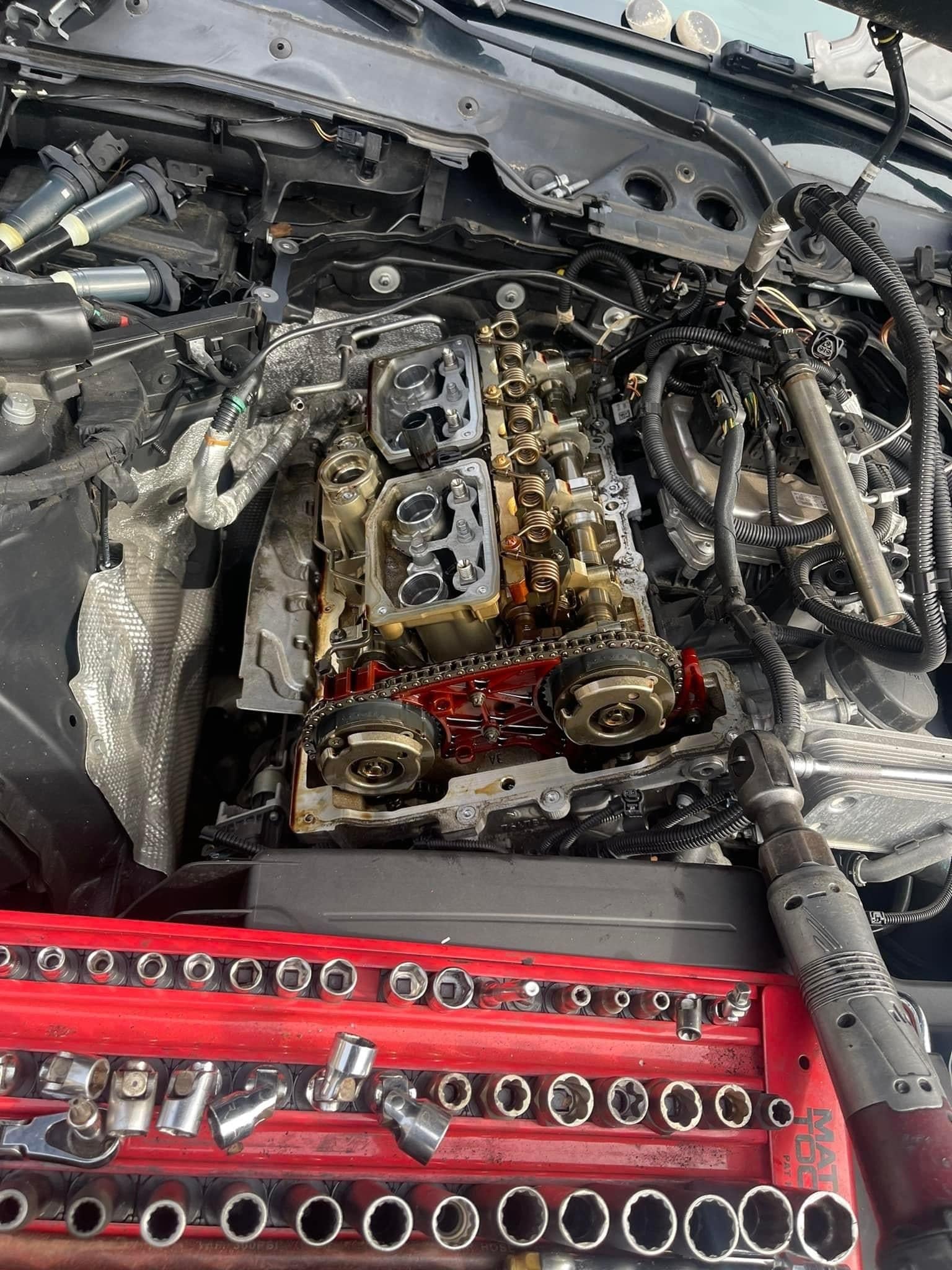 replacing the valve cover